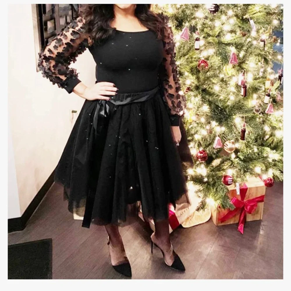 Black knee length tutu - Picture 3 of 6